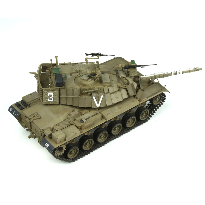 MENG TS-044 1/35 Israel Man Battle Tank Magach 6B Gal Пластмасови играчки в събирането, конструктори, модели за военен хоби, направи си САМ