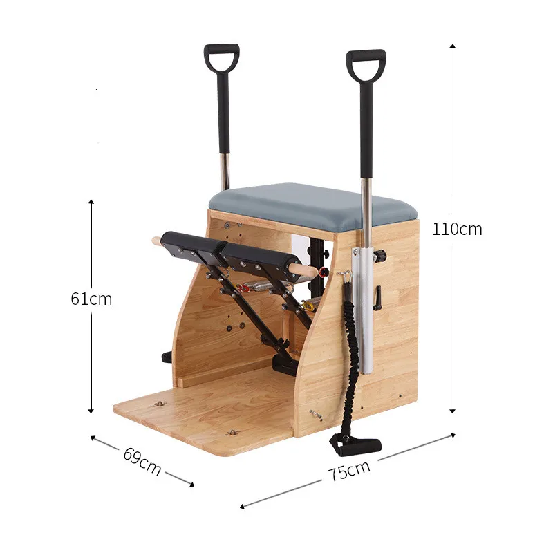 Studio Balance Training 4 разпоредбите на пружини за всяка пролетна разпродажба на комбиниран стол за пилатес от дърво