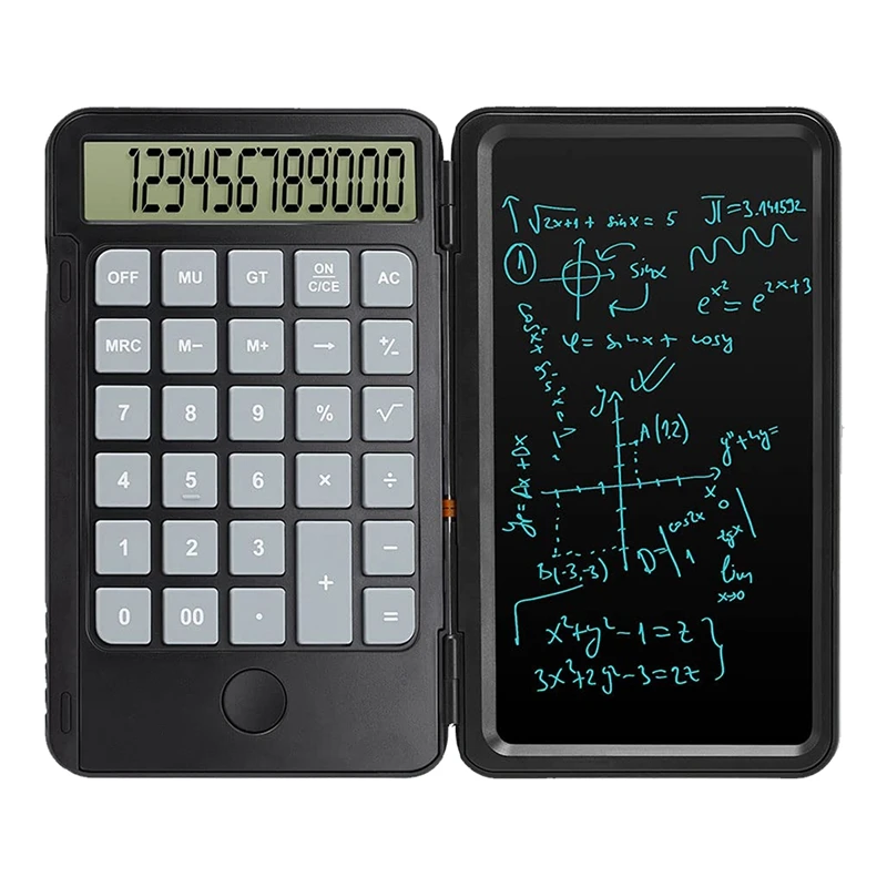 Калкулатор с 12-фигурални дисплей, акумулаторна батерия многофункционален ръчен калкулатор за училището офис