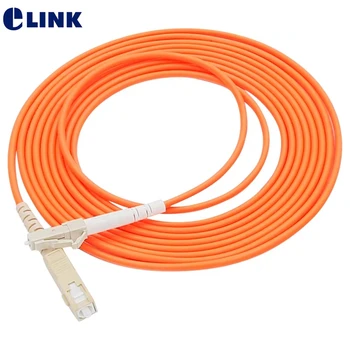 10шт оптичен пач кабел LC-SC 1M 2M 3M 5M 7ТА 10M Симплексный мулти-режим кабел SC, LC upc скок от оптични влакна ММ SX безплатна доставка