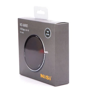 Nisi True Color ND-VARIO Pro Nano с регулируем ND филтър 1-5 степени 40.5 43 46 49 52 58 67 72 77 82 86 95 филтри за обектива на камерата 105 мм