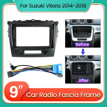 TomoStrong За Suzuki Vitara 4 2014-2018 Радиото в автомобила Рамка Панел на Арматурното табло на захранващия Кабел CANBUS