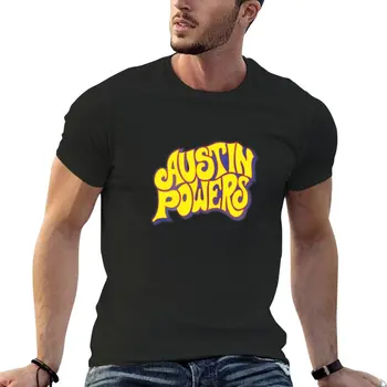 Бестселър Austin Powers, стоки от първа необходимост, тениска с аниме, мъжки дрехи