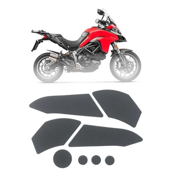 За DUCATI MULTISTRADA 950 950S 2019 Страничен панел за теглене на резервоара на мотоциклета Газово Гориво Наколенник Стикер Стикер