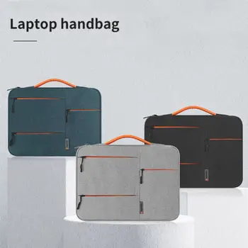 За лаптоп с диагонал 13/14/15 инча, водоустойчива чанта за лаптоп Macbook Air Pro, компютърна чанта през рамо, чанта-портфейл, универсална чанта