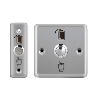 Защита на дома, отварачка за врата от неръждаема стомана превключвател за контрол на достъп, Електронна система за заключване, ключ за излизане от вратата, ключ за отключване на