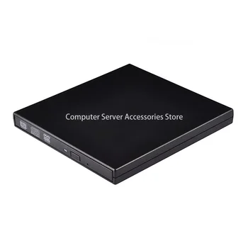 Капакът на Корпуса на DVD IDE SATA 12,7 ММ Тънък DVD CD / DVD-ROM Калъф С USB 2.0 SATA Външен Диск за Лаптоп преносим Компютър