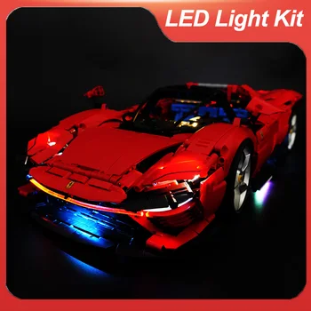 Комплект led осветление 42143 Съвместимост 81998 Ferrari Daytona SP3 (само за подчертаване, без модели)