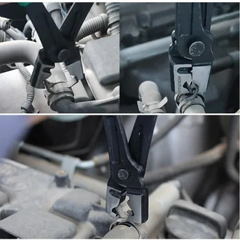 Нов здрав скоба R-тип скоба за маркуч, клещи, течаща тръба, CV, скоби за багажник, шублер, ръчни инструменти за ремонт на автомобили