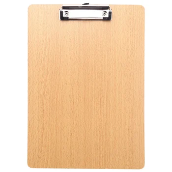 НОВО-Дървени зажимная дъска за буфера за обмен формат А4, Офис и училищни консумативи, с отвор за окачване, папка за файлове, канцеларски материали, гладене, Твърда дъска Writi