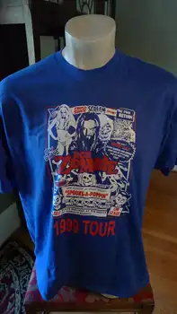 Риза Rob Zombie 1999 C, лицензирана Roach 1999, мъжки XXL