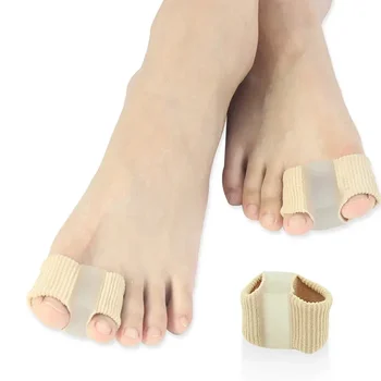 Силикон за разпръскване на пръстите на крака, сепаратор, коректор вальгусной деформация на Големия пръст на крака, за изправяне, за корекция на палеца на крака, инструмент за грижа за краката