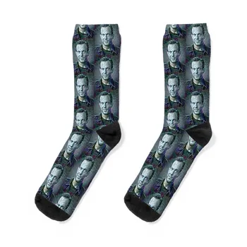 Чорапи с портрет на Уил Арнетта, чорапи за голф, чорапи, подаръци, мъжки чорапи, луксозни дамски чорапи